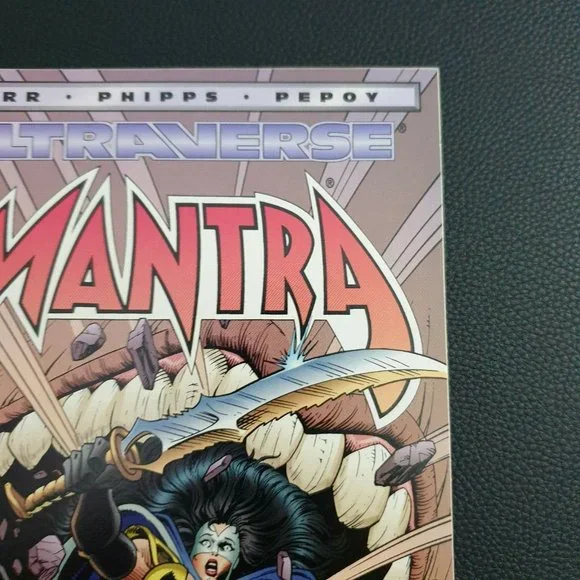 Malibu Comics Double Issue Ultraverse Premiere 2 and Mantra 10 Elven Barr Book - Picture 9 of 11